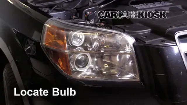 2008 Honda Pilot EX-L 3.5L V6 Éclairage Feux de croisement (remplacer l'ampoule)